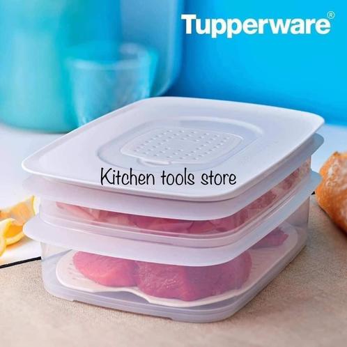 Tupperware CombiSmart Stapelschalen vleeswarendoos voorraad, Huis en Inrichting, Keuken | Tupperware, Nieuw, Verzenden