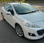 PEUGEOT 207CC 1.6 16V CABRIO WIT, Auto's, Peugeot, Voorwielaandrijving, 65 €/maand, 15 km/l, Zwart