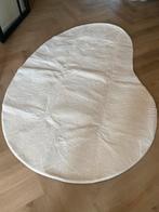 Nieuw Ovaal Teddy Vloerkleed 160x230cm, Huis en Inrichting, Stoffering | Tapijten en Kleden, Ophalen, Wit, 150 tot 200 cm, Ovaal