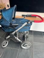 Donkerblauwe kinderwagen Mutsy EVO, Kinderen en Baby's, Kinderwagens en Combinaties, Ophalen, Gebruikt, Mutsy