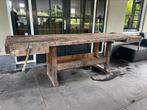 Mooie super grote ( 280 cm) vintage werkbank, Doe-het-zelf en Verbouw, Werkbanken, Ophalen of Verzenden, Gebruikt