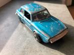 Modelauto Blauwe Saab 99 - Polistil Made in Italy 1977, Hobby en Vrije tijd, Modelauto's | 1:43, Ophalen of Verzenden, Gebruikt