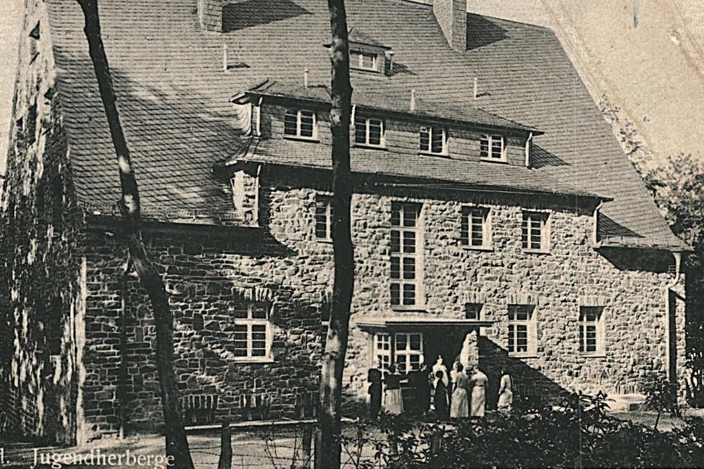 965110 Langenberg Jugendherberge D leuke kaart Onbeschreven, Ophalen of Verzenden, 1940 tot 1960, Ongelopen, Duitsland