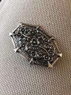 Vintage zilveren broche, Sieraden, Tassen en Uiterlijk, Broches, Ophalen, Zo goed als nieuw, Zilver