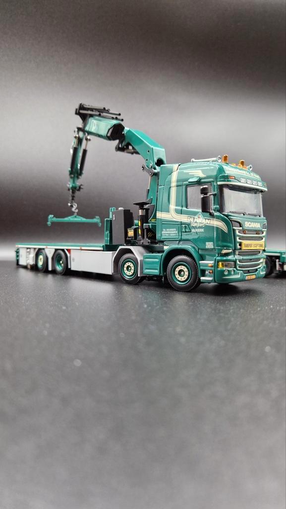 Wsi | De Haan - Scania, Hobby en Vrije tijd, Modelauto's | 1:50, Zo goed als nieuw, Bus of Vrachtwagen, Wsi, Ophalen of Verzenden