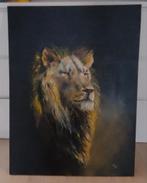 Schilderij leeuw, Ophalen