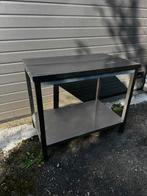 Rvs werkbank 100x60 z.g.a.n., Huis en Inrichting, Ophalen, A, A, A