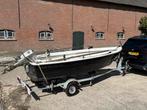 Sloep met trailer Wavehunter 410, Watersport en Boten, Sloepen, Ophalen, Gebruikt, Tot 10 pk, 3 tot 6 meter
