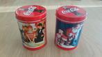 2 Coca-Cola blikken met kerst afbeelding, Verzamelen, Blikken, Ophalen of Verzenden, Zo goed als nieuw, Overige