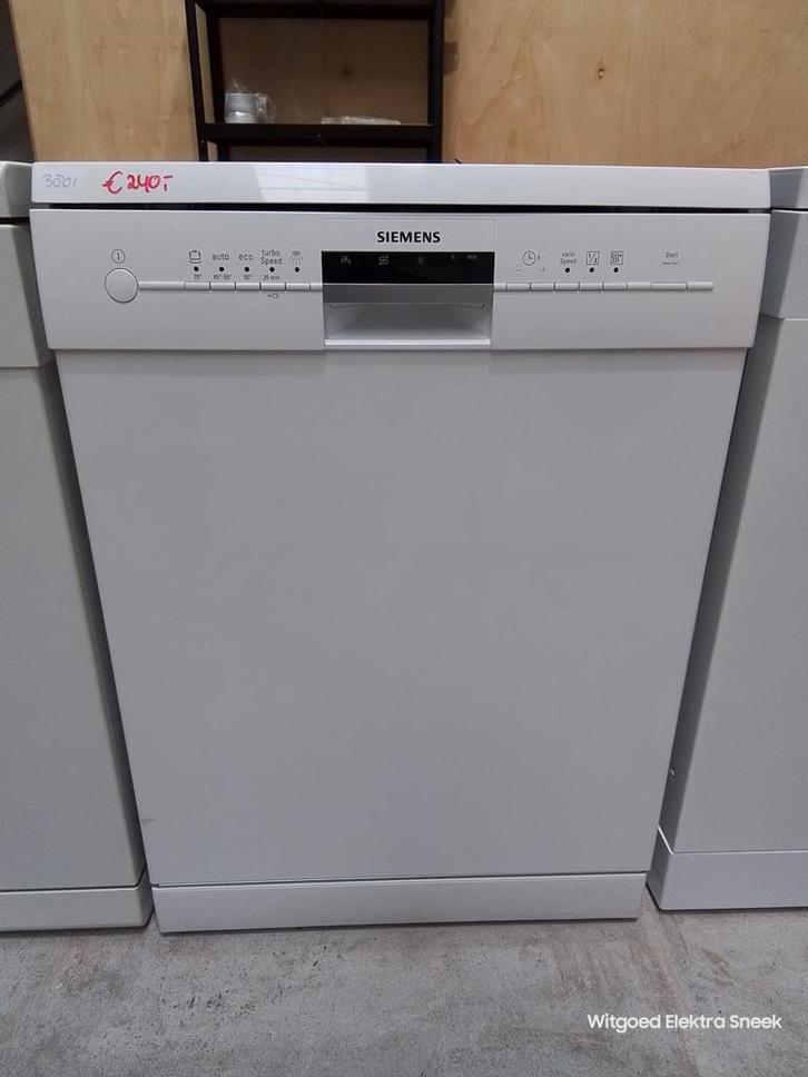 Siemens vrijstaande vaatwasser, 3 maand garantie 3801, Witgoed en Apparatuur, Vaatwasmachines, Refurbished, Vrijstaand, Minder dan 85 cm