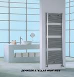 designradiator RVS handdoekradiator Zehnder 120*50cm, 500 tot 800 watt, Radiator, Nieuw, Minder dan 60 cm