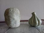 Des Pots 2 vazen licht groen, Huis en Inrichting, Woonaccessoires | Vazen, Aardewerk of Porselein, Ophalen of Verzenden, Zo goed als nieuw