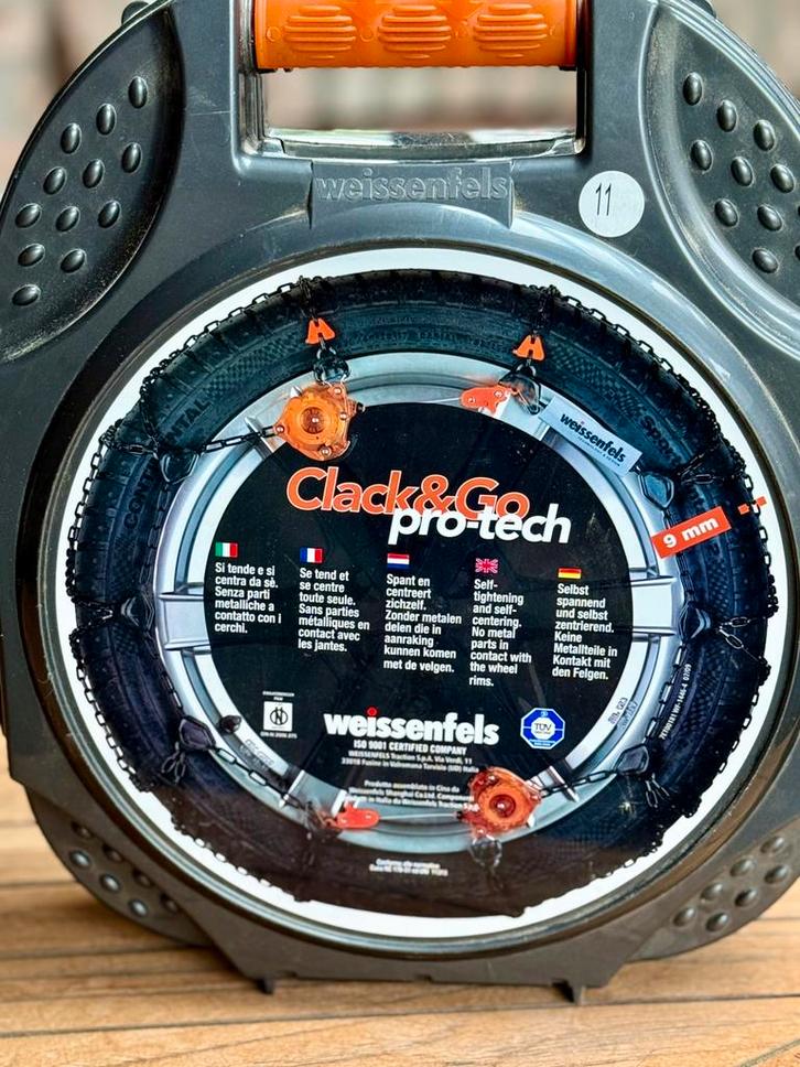 Weissenfels Clack and Go 11 sneeuwkettingen, Auto diversen, Sneeuwkettingen, Nieuw, Ophalen of Verzenden