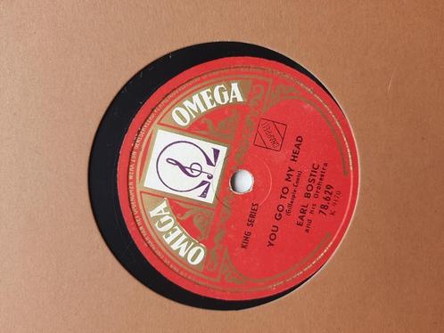 78 toeren- EARL BOSTIC AND HIS ORCHESTRA, Cd's en Dvd's, Vinyl | Jazz en Blues, Gebruikt, Jazz en Blues, 1940 tot 1960, 10 inch