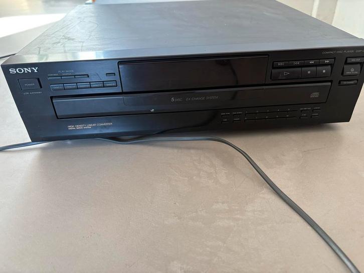 Sony 5 CD Wisselaar - CDP-C245, Audio, Tv en Foto, Cd-spelers, Gebruikt, Sony, Wisselaar, Ophalen