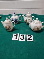 -	Mini theepotten vier stuks, Verzamelen, Ophalen of Verzenden