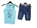 Prachtig blauw NAME IT stretch/ jog jeans shortje maat 146., Broek, Nieuw, Name IT, Verzenden