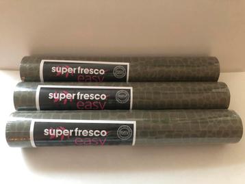 Vliesbehang nieuw 3 rollen dierenprint modern groen beschikbaar voor biedingen