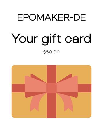 $50 Epomaker.de cadeaubon, op alles te gebruiken beschikbaar voor biedingen