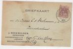 s-Hertogenbosch-Briefkaart J. Beekwilder 1921, Verzenden, 1920 tot 1940, Gelopen, Noord-Brabant