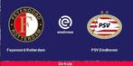 Feyenoord - PSV - Vak RR, Tickets en Kaartjes, Sport | Voetbal, Losse kaart, Eén persoon, Oktober