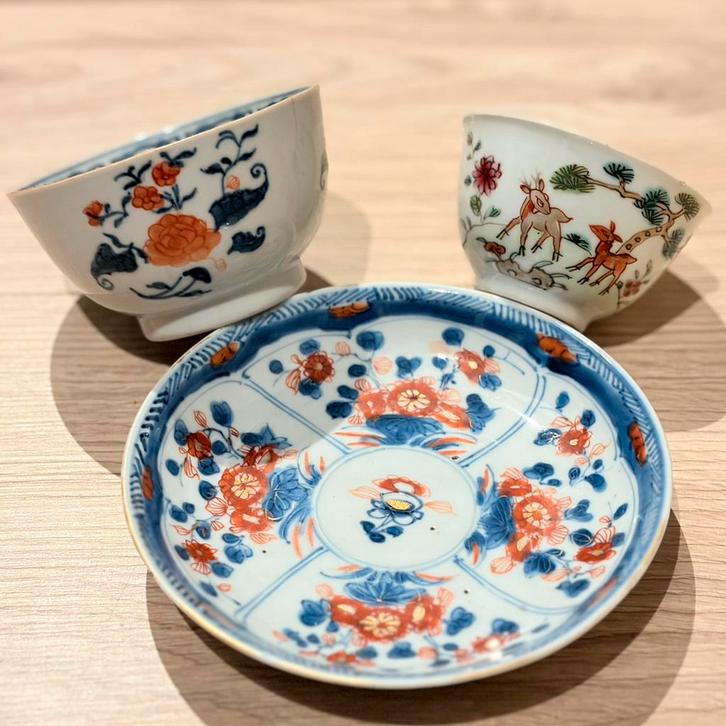 Chinees porselein 18e-eeuw antiek, Antiek en Kunst, Antiek | Keramiek en Aardewerk, Verzenden