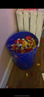 Ton vol plastic blokken, Kinderen en Baby's, Speelgoed | Bouwstenen, Ophalen of Verzenden, Zo goed als nieuw