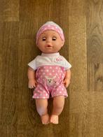 Pop met poppenstoel / maxicosi, Ophalen of Verzenden, Gebruikt, Babypop