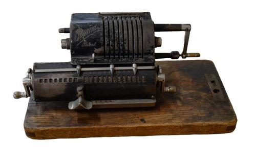 Mechanische rekenmachine – Rema patent, Antiek en Kunst, Antiek | Kantoor en Zakelijk, Ophalen