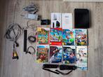 Nintendo Wii (Zwart) - Complete Set, Spelcomputers en Games, Spelcomputers | Nintendo Wii, Ophalen of Verzenden, Gebruikt