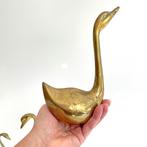 vintage design messing ZWANEN mid century hollywood regency, Ophalen of Verzenden, Koper