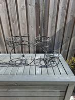 COSTWAY metalen plantenstandaard, fietsdesign, Tuin en Terras, Ophalen, Gebruikt