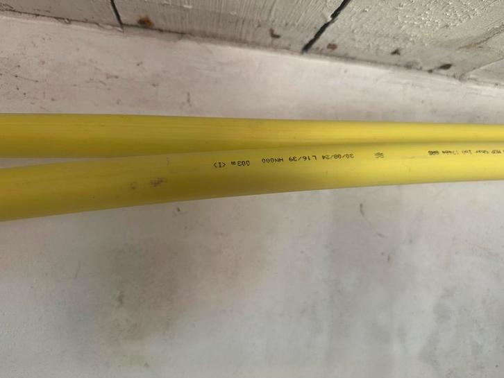 HENCO gasşeiding 26/3, Doe-het-zelf en Verbouw, Buizen en Afvoer, Nieuw, Rechte buis, 6 meter of meer, 20 tot 40 mm, Ophalen of Verzenden