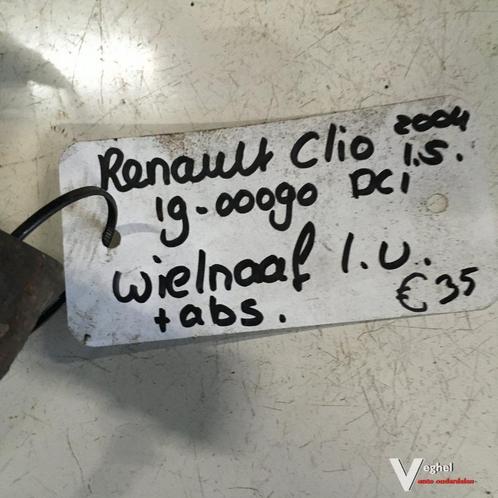 Renault Clio 1.5 dci 2004 Wielnaaf met abs Linksvoor of Rech, Auto-onderdelen, Ophanging en Onderstel, Gebruikt, Ophalen of Verzenden