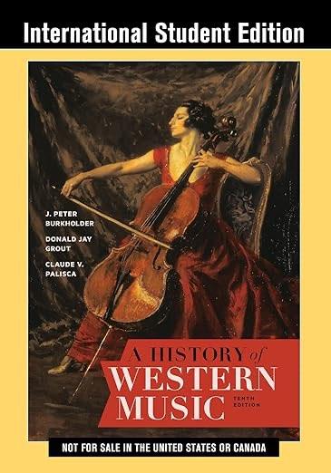 A History of Western Music, Boeken, Studieboeken en Cursussen, Ophalen of Verzenden, Alpha, Nieuw, WO