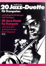 20 Jazz-duette für trompeten OP=OP Uitverkoop, Muziek en Instrumenten, Bladmuziek, Nieuw, Les of Cursus, Trompet, Jazz