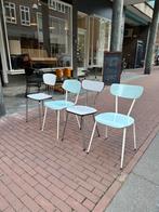 Vintage design jaren 50 / 60 stoelen, brocante keukenstoelen, Ophalen, Gebruikt, -, -