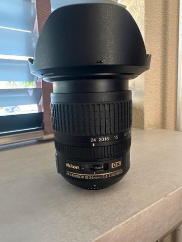 Nikon AF-S 10-24mm Groothoeklens beschikbaar voor biedingen