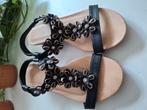 Leuke sandalen maat 37, Zwart, Gedragen, Sandalen of Muiltjes, Ophalen of Verzenden