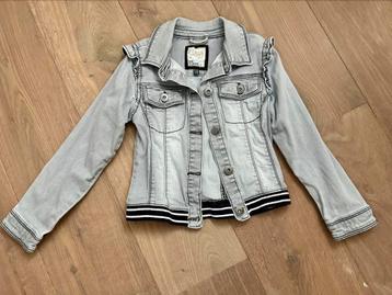 Quapi jeans jasje (grijs) maat 110/116