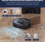 ToniHome Q8 Robotstofzuiger met Leegstation – 2-in-1 Stofzui, Ophalen of Verzenden, Nieuw, Minder dan 1200 watt, Robotstofzuiger