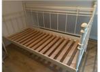 Tromsnes ikea bed met lattenbodem te koop!, Huis en Inrichting, Slaapkamer | Bedden, 90 cm, Eenpersoons, Wit, Ophalen of Verzenden