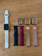Apple Watch Series 8 41mm Starlight. 100%., Sieraden, Tassen en Uiterlijk, Smartwatches, Ophalen, Zo goed als nieuw, IOS