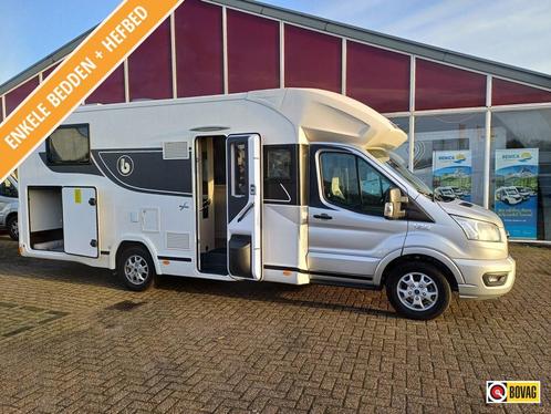 Benimar Tessoro 468 AUTOMAAT ENKELE BEDDEN Zomer Stunt, Caravans en Kamperen, Campers, tot en met 4, Half-integraal, Benimar, Diesel