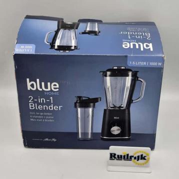 Blue Home 2-in-1 Blender 1.5 liter 1000W - Nieuw in doos beschikbaar voor biedingen
