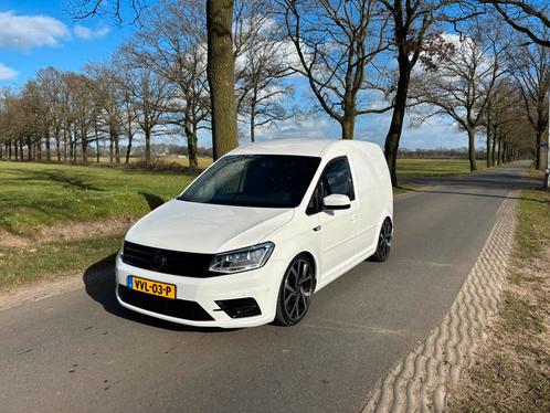 Volkswagen Caddy 2.0 DSG 192PK full option, Auto's, Bestelauto's, Bedrijf, Achteruitrijcamera, Airbags, Airconditioning, Android Auto