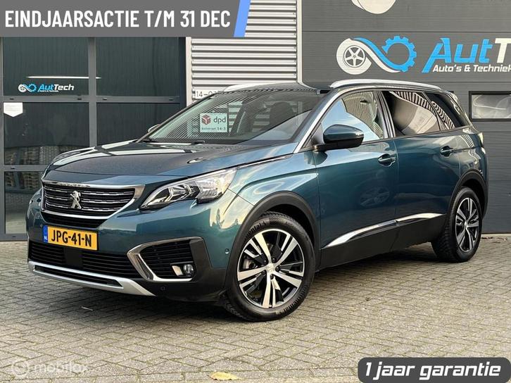 Peugeot 5008 1.2 PureTech Allure Pano Keyless CarPlay, Auto's, Peugeot, Bedrijf, Te koop, 360° camera, ABS, Achteruitrijcamera