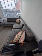 Moderne L-vormige hoekbank met chaise lounge, Ophalen, Zo goed als nieuw, Stof