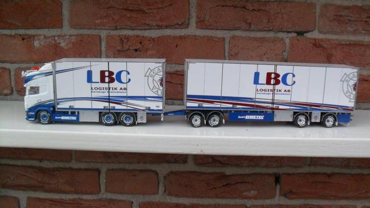 Tekno  Scania  Next  Gen  R - Serie  van  L. B. C., Hobby en Vrije tijd, Modelauto's | 1:50, Nieuw, Bus of Vrachtwagen, Tekno