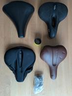 3 Bike Saddles + Memory-Foam Seat Cover, Ophalen, Gebruikt, Algemeen, Zadel